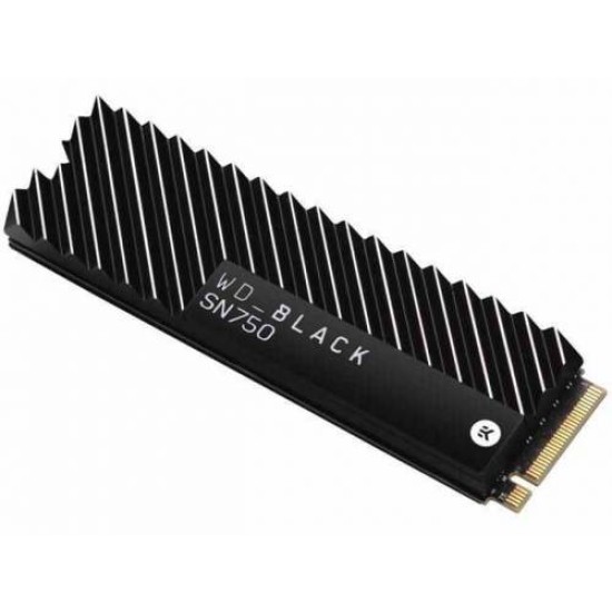 WESTERN DIGITAL SSD NVME  1TB PCIE GEN3 HEATSINK BLACK