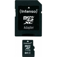 INTENSO MICRO SD CARD CLASS 10 64GB SDHC