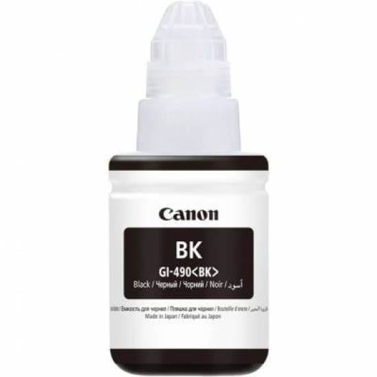 CANON INK TANK FOR CANON PIXMA G1400/2400/3400 (GI490B) 6K CANON INK TANK FOR CANON PIXMA G1400/2400/3400 (GI490B) 6K