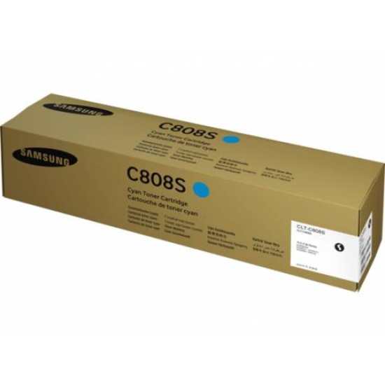 SAMSUNG TONER  CLT-C808S CYAN