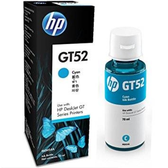 HP INK BOTTLE GT52 CYAN FOR DJ5810/5820 HP INK BOTTLE GT52 CYAN FOR DJ5810/5820
