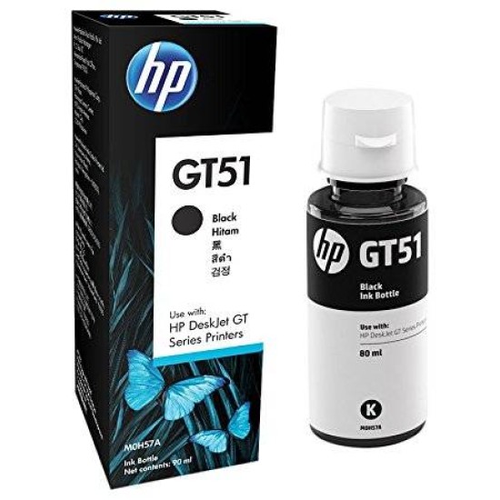 HP INK BOTTLE GT52 BLACK FOR DJ5810/5820