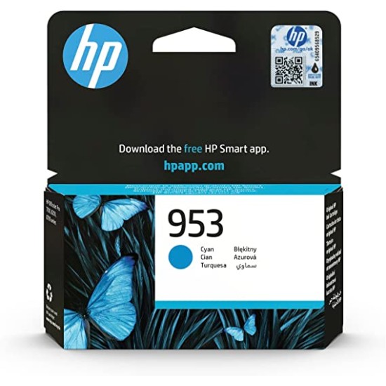 HP Ink Cartridge 953 Cyan HP Ink Cartridge 953 Cyan