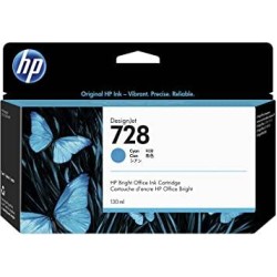 HP Ink Cartridge 728XL Cyan 130ML HP Ink Cartridge 728XL Cyan 130ML