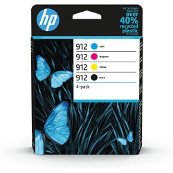 HP Ink Cartridge 912 Multipack (B/C/Y/M) 6ZC74AE HP Ink Cartridge 912 Multipack (B/C/Y/M) 6ZC74AE