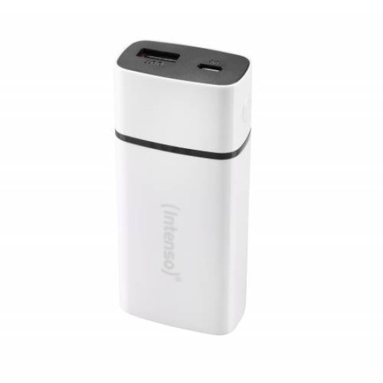 INTENSO MOBILE POWERBANK PM5200 METAL FINISH WHITE