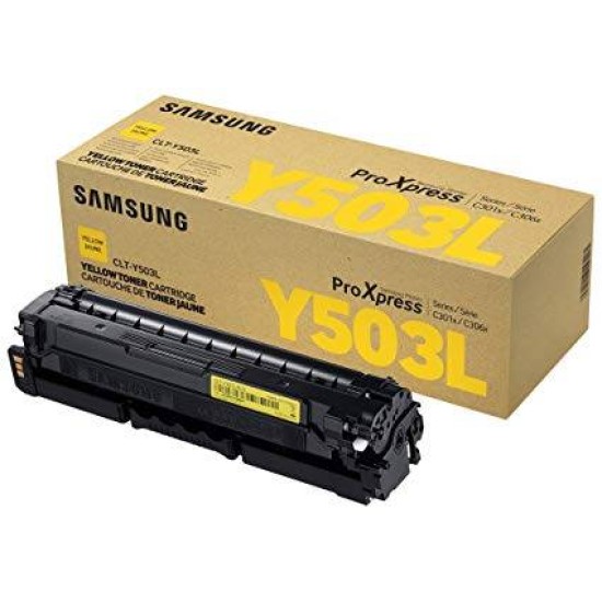 SAMSUNG TONER  CLT-Y503L  YELLOW