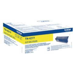 BROTHER TONER TN-421 YELLOW BROTHER TONER TN-421 YELLOW