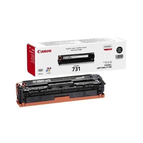CANON TONER 731 BLACK CANON TONER 731 BLACK