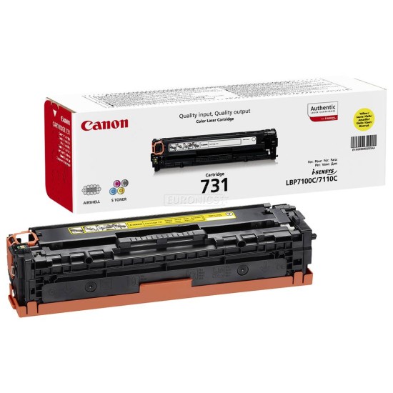 CANON TONER 731 YELLOW CANON TONER 731 YELLOW