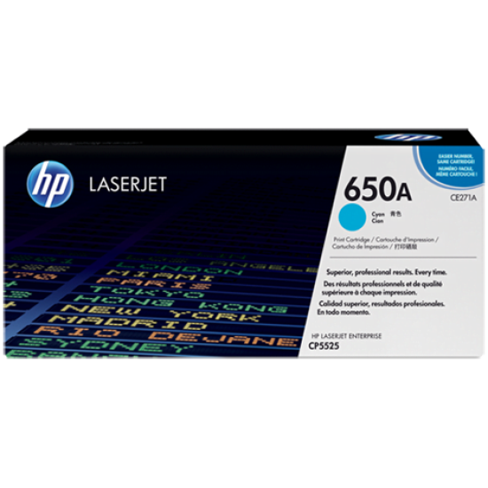HP TONER CP5525 CE271A CYAN