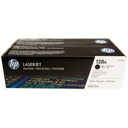 HP Toner 128AD Black Twin Pack CE320AD HP Toner 128AD Black Twin Pack CE320AD