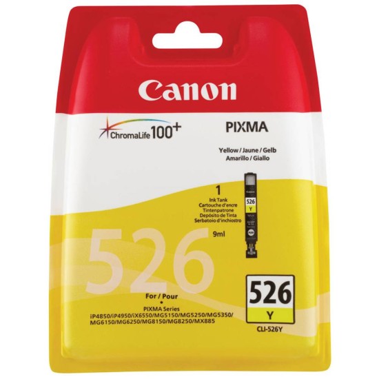 CANON Ink Cartridge 526 Yellow CANON Ink Cartridge 526 Yellow