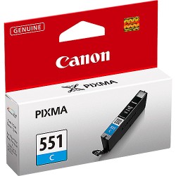 CANON Ink Cartridge 551 Cyan CANON Ink Cartridge 551 Cyan
