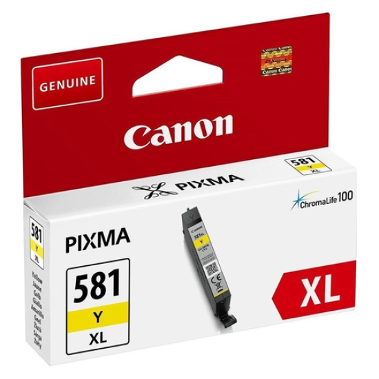CANON INK CARTRIDGE CLI-581XL YELLOW CANON INK CARTRIDGE CLI-581XL YELLOW