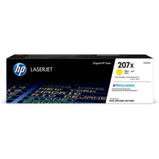 HP Toner 207X Yellow W2212X HP Toner 207X Yellow W2212X