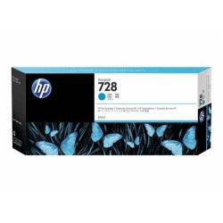 HP Ink Cartridge 728XXL Cyan 300ML HP Ink Cartridge 728XXL Cyan 300ML
