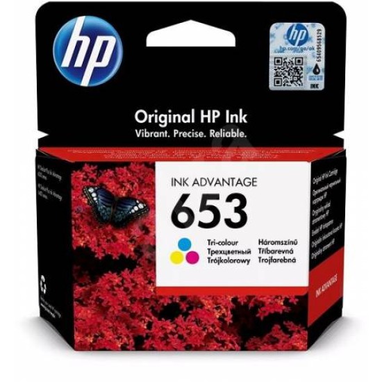 HP Ink Cartridge 653 Colour HP Ink Cartridge 653 Colour