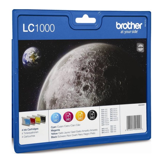 BROTHER Ink Cartridge LC1000R Multipack BROTHER Ink Cartridge LC1000R Multipack