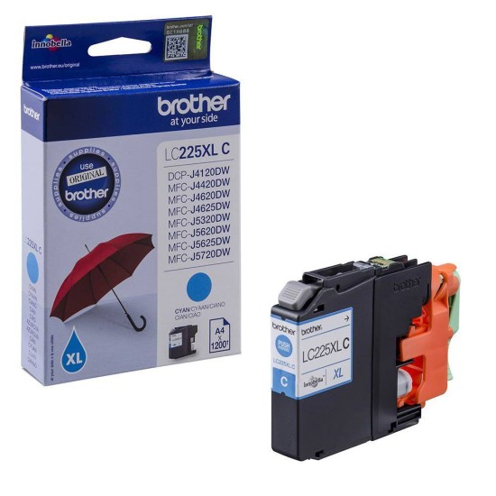 BROTHER Ink Cartridge LC225XLC BROTHER Ink Cartridge LC225XLC