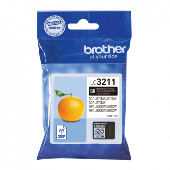 BROTHER INK CARTRIDGE LC3211 BLACK BROTHER INK CARTRIDGE LC3211 BLACK