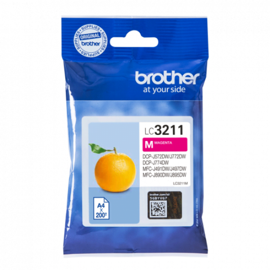 BROTHER INK CARTRIDGE LC3211 MAGENTA BROTHER INK CARTRIDGE LC3211 MAGENTA