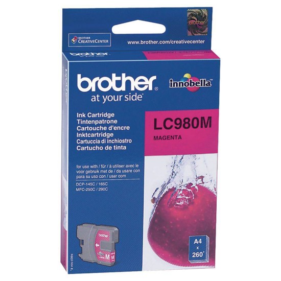BROTHER Ink Cartridge LC980M BROTHER Ink Cartridge LC980M