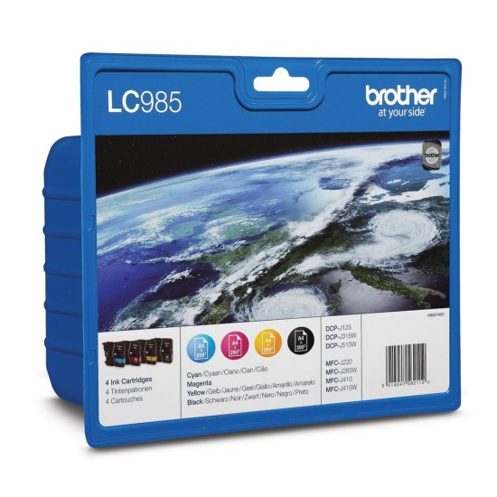 BROTHER Ink Cartridge LC985P Multipack BROTHER Ink Cartridge LC985P Multipack