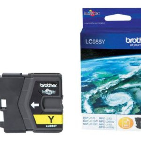 BROTHER Ink Cartridge LC985Y BROTHER Ink Cartridge LC985Y