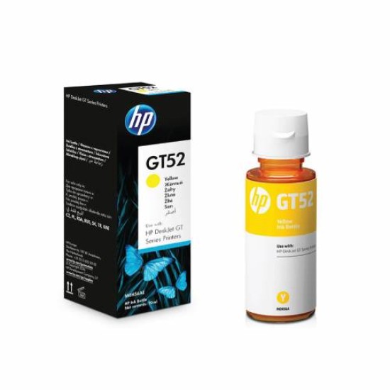 HP INK BOTTLE GT52 YELLOW FOR DJ5810/5820 HP INK BOTTLE GT52 YELLOW FOR DJ5810/5820