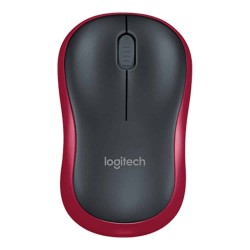 LOGITECH MOUSE WIRELESS M185 BLACK/RED ( 910-002237 ) LOGITECH MOUSE WIRELESS M185 BLACK/RED ( 910-002237 )