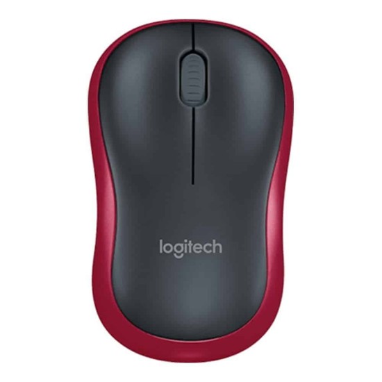 LOGITECH MOUSE WIRELESS M185 BLACK/RED ( 910-002237 ) LOGITECH MOUSE WIRELESS M185 BLACK/RED ( 910-002237 )