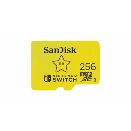 SanDisk 256GB microSDXC UHS-I-Memory-Card for Nintendo-Switch SanDisk 256GB microSDXC UHS-I-Memory-Card for Nintendo-Switch