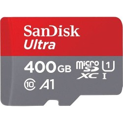 SanDisk 400GB Ultra microSDXC UHS-I Memory Card with Adapter
