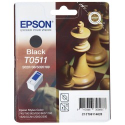 EPSON INK CARTRIDGE T0511 BLACK EPSON INK CARTRIDGE T0511 BLACK