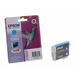 EPSON INK CARTRIDGE T0802 CYAN EPSON INK CARTRIDGE T0802 CYAN