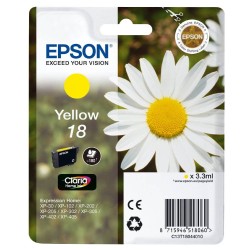 EPSON INK CARTRIDGE 18 YELLOW EPSON INK CARTRIDGE 18 YELLOW