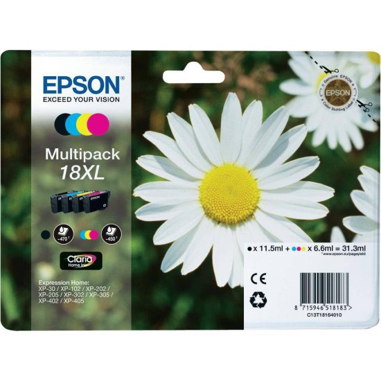 EPSON INK CARTRIDGE 18XL MULTIPACK