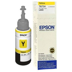 EPSON INK BOTTLE YELLOW T6734 EPSON INK BOTTLE YELLOW T6734