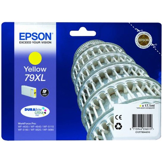 EPSON INK CARTRIDGE 79XL YELLOW