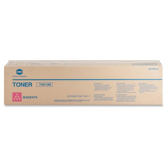 KONICA MINOLTA TONER TN-613M MAGENTA KONICA MINOLTA TONER TN-613M MAGENTA