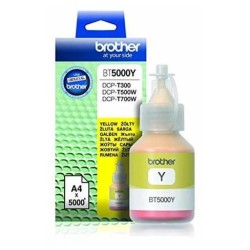 BROTHER Ink Cartridge BT5000Y Yellow DCP-T300/500W BROTHER Ink Cartridge BT5000Y Yellow DCP-T300/500W