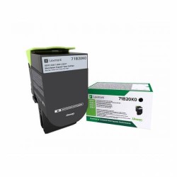 LEXMARK TONER 71B20K0 BLACK FOR CS317/417/517 LEXMARK TONER 71B20K0 BLACK FOR CS317/417/517