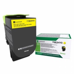 LEXMARK TONER 71B2HY0 HIGH CAPACITY YELLOW LEXMARK TONER 71B2HY0 HIGH CAPACITY YELLOW