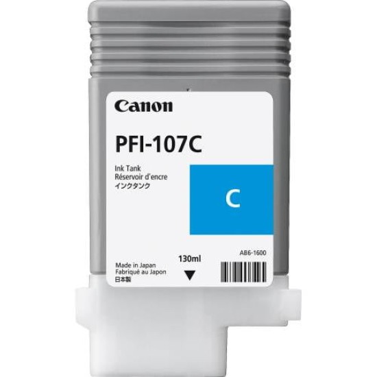 CANON INK CARTRIDGE PFI-107 CYAN CANON INK CARTRIDGE PFI-107 CYAN
