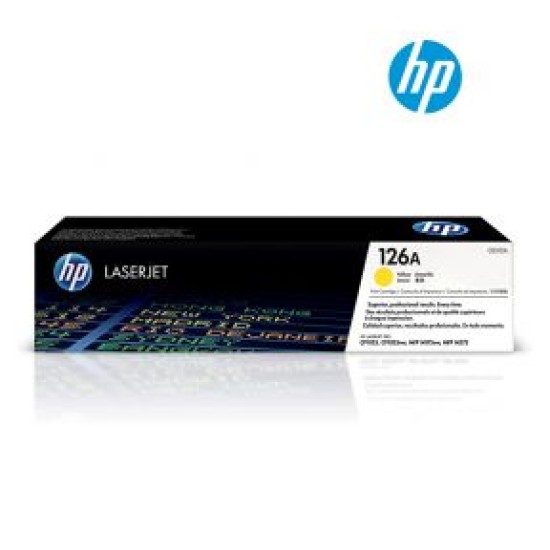 HP Toner 126A Yellow HP Toner 126A Yellow