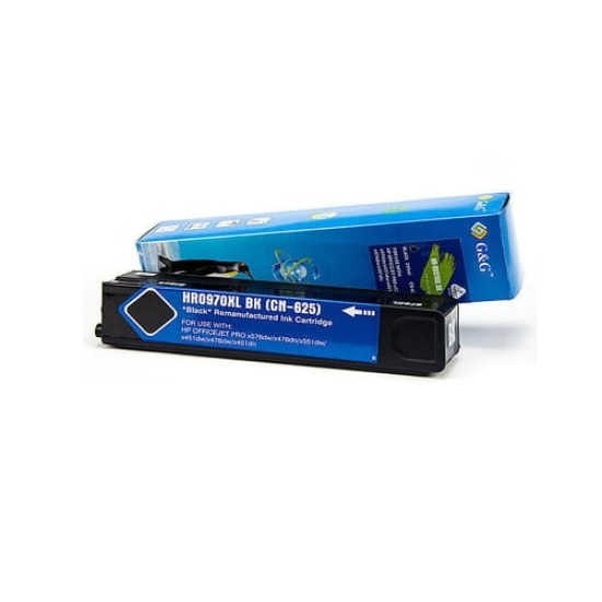 G&G INK CARTRIDGE 970XLB CN625A G&G INK CARTRIDGE 970XLB CN625A