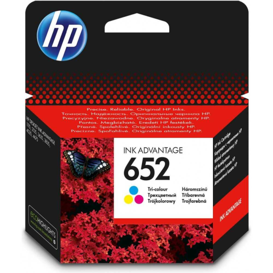 HP Ink Cartridge 652 Color HP Ink Cartridge 652 Color
