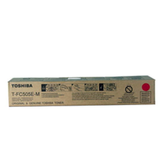TOSHIBA COPIER TONER T-FC505E-M MAGENTA