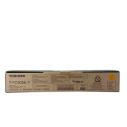 TOSHIBA COPIER TONER T-FC505E-Y YELLOW TOSHIBA COPIER TONER T-FC505E-Y YELLOW